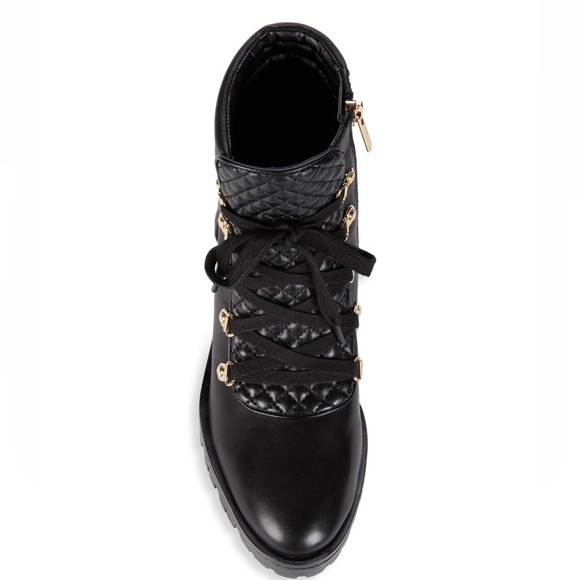 LIKE NEW - Karl Lagerfeld Pervot Quilted Booties - Size 7 - Picture 4 of 4